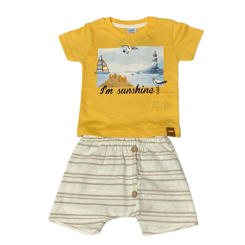 conjunto Marlan amarelo