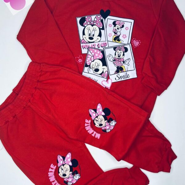 conjunto minnie vermelho