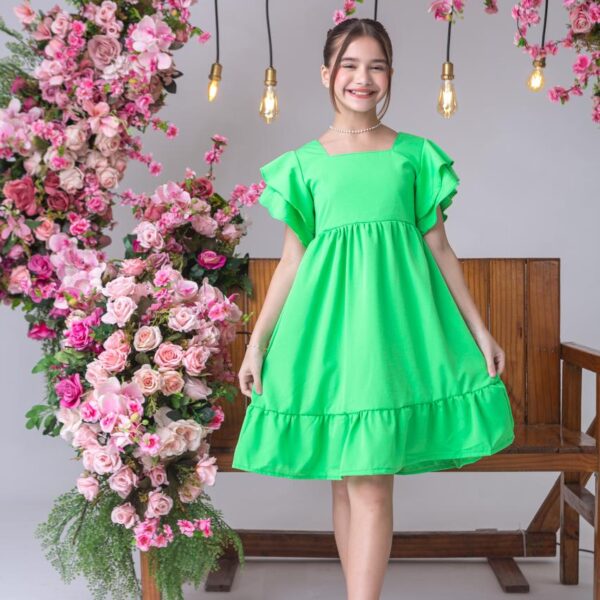 vestido ana verde